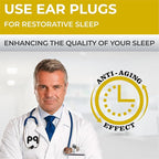 Peace&Quiet | PQ Wax Ear Plugs for Sleeping, Swimming - Soft Noise Cancelling Silicone Gel Wax Earplugs for Sleep and Swimmers, Ear Protection with Sound Blocking Level of 32 Db, Yellow