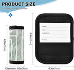 Maze Luggage Handle Wrap for Suitcase Luggage Tags Handle Covers Identifiers Soft Decorations Travel Accessories 2 Pack