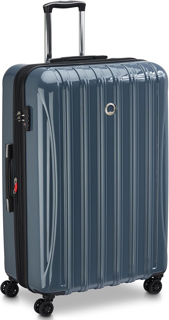 DELSEY PARIS Helium Aero Hardside Expandable Luggage with Spinner Wheels, Orion Blue, 2-Piece Set (21/28)