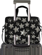 MNSRUU Laptop Bag for 15.6 inch Black Gothic Bats