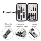 Nail Clipper Kit Nail Care Set for Men Women Nail Clipper Set Manicure Kit with Case Toe Finger Nail Clippers Personal Care Tools Travel Manicure Set Nail Clipper Grooming Kit Gfit for Men Women