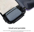 Icramsy Travel Toiletry bag Toiletry bag for women men Hanging Cosmetic bag Travel accessories for Women Men (Blue)