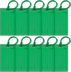 10 Pack Luggage Tags for Suitcases, Airplane Travel Essentials for Flying, International Travel Must Haves, and Luggage Accessories by Sodsay