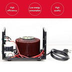 Yinleader Step Up & Step Down Voltage Transformer Power Converter with US Power Cord,Convert 110V to 220V OR 220V to 110V w/US Power Cord,Circuit Breaker Protection use in Your Countries (500W)