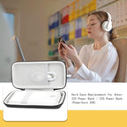 khanka Hard Travel Case Replacement for Anker 325/535 Power Bank PowerCore 20K Portable Charger 20000mAh, Case Only (Inside White)