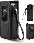 PU Leather Case for Anker 25,000mAh Laptop Power Bank, Protective Travel Case Compatible with Anker Zolo A1695 Power Bank 25K 165W Portable Charger (CASE ONLY)
