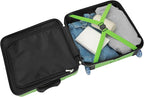 Bioworld Minecraft Creeper 15" Molded Hardside Adult Carry-On Luggage