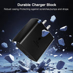 45W Samsung Super Fast Charger Block, 2Pack Type C Fast Charging Block with 3FT 6FT USB C Charger Cable Compatible with Samsung Galaxy S24 S23 S22 S21 Ultra/S20/S20 Ultra/Note 20 Ultra
