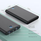 [2-Pack] Portable Charger Power Bank 20000mAh,Ultra Slim Fast Charging Battery Pack with Dual USB Outputs,Travel Essential Portable Phone Charger for iPhone 17/16/15/14/13/12/X,Galaxy S24, Android etc