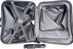 Fast Forward 2-in-1 Kids 18” Suitcase & Ride-On Luggage -Lightweight Tow-Along Toddler Luggage With Wheels (Mickey New)