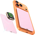 3-in-1 5000mAh for Magsafe Power Bank Thin Slim 22.5W Fast Charging Type C Magnetic Battery Pack Powerbank for Travel, Mini Wireless Portable Charger for iPhone 17 16 15 14 13 12 Watch Android, Pink