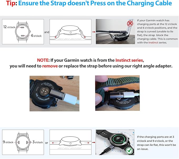 USB C to Garmin Watch Charger Cable Adapter 4-Pack,Type-C Garmin Charging Cord Adapt for Fenix 8 7 7X 6 Pro Solar,Vivoactive 6 5 4S,Venu 3 3S SQ,Forerunner 165/55/970/965/265,Tactix,Instinct 3,Epix 2