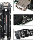 diymore Li-ion Battery V3 Shield 1 Holder 3V/1A 5V/2A USB Power Bank Battery Charging Module 18650 Battery Holder