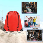 Grneric Drawstring Backpack Bulk 70Pcs String Backpack Drawstring Bags Cinch Bag Sackpack for Men Women Gym(Red)