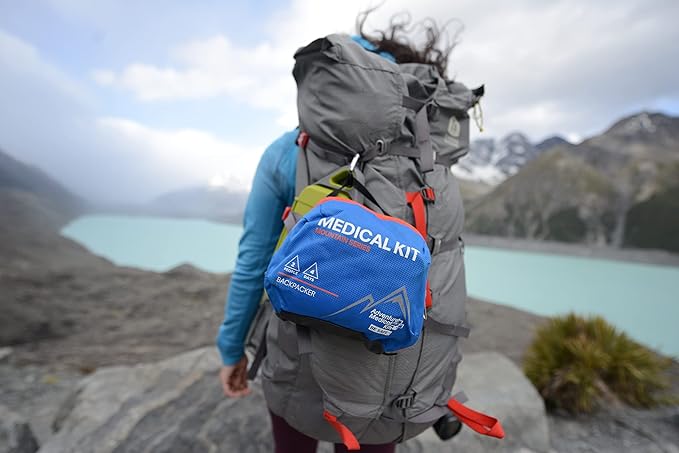 Adventure Medical Kits Mountain Series, Backpacker Medical Kit - 96 Pieces, blue/orange, one size (0100-1003)