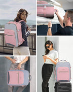 LOVEVOOK 40L Travel Backpack for Women & Men, Airline Approved Carry On Luggage with 3 Packing Cubes, TSA Overnight Bags, Waterproof Personal Item Bag, Weekender Essentials Backpacks fits 17" Laptop
