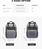 LOVEVOOK Laptop Backpack, High-Strength Tear-Resistant and Waterproof Oxford Cloth, 1.9 lbs, 30L Capacity, 17-Inch Laptop Compatible, Ergonomic Shoulder Straps, 18 Pockets