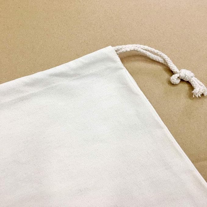 Breathable Dust-proof Drawstring Storage Pouch String Bag for Handbags Purses Shoes Eco Bag (5 PCS,8.66 * 11 in)