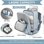 WONHOX Large Travel Backpack Carry on Flight Approved Laptop Work Business Backpack for Women Men Mochila de Viaje