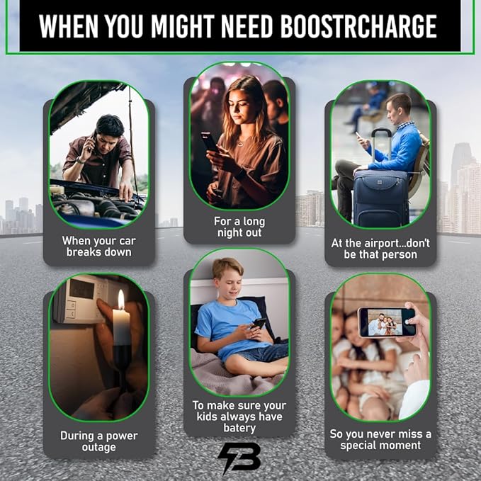 3-Pack Single-Use Emergency Phone Charger | Dead Phone? Just Plug in — No Cables Needed | Lightning | Pre-Charged | TSA-Approved
