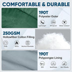 PTEROMY Sleeping Bags for Adults, Lightweight and Machine Washable, Water Resistant Backpacking Camping Sleeping Bag for Warm Cold Weather, Camping Essentials for Hiking Travel