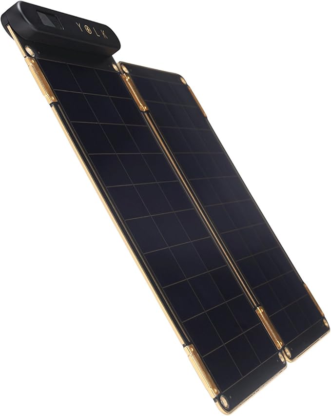 Solar Paper + Pouch, Paper-Thin and Light Portable Solar Charger with Ultra-High-Efficiency (5W)