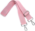 S&loyoe Thickened Solid Color Purse Straps Replacement Crossbody Bag Strap Adjustable Wide Guitar Straps for Handbags 1.5inch