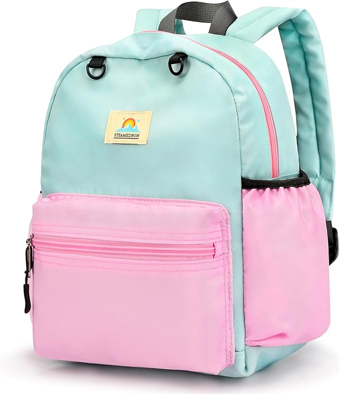 STEAMEDBUN Kids Backpack for Girls 6-8: Toddler Backpack for Preschool Kindergarten - Girls Backpacks for Elementary 4-6
