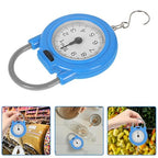 Abaodam Mini Digital Luggage Scale with Hook Portable Handheld Electronic Weighing Scale High Precision for Travel and Home Use Blue