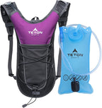 Teton Oasis/Trailrunner Hydration Backpack – Lightweight Water Pack with 2L/3L Bladder for Hiking, Running, Cycling, Biking 18L/22L Sizes – Sewn-in Rain Cover – Fits Men and Women