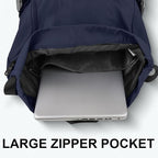 Drawstring Backpack with Mesh Pockets String Gym Bag Sackpack Sandproof Water Resistant Beach Backpack for Men Women
