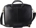 Mysa LIFESTYLE Vegan Leather Messenger Crossbody Shoulder Briefcase Bag for Office Work Fit 14.5" Computer Laptop Men Women