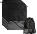 6 Pack Shoe Bags for Tall Boot Knee Travel High Boot Storage Organizers Bag -15.7‘’ X 19.6‘’, Black