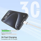 3-Pack Grey [3.3FT+6.6FT+10FT] 60W USB C to USB C Cable, Type C Fast Charging Cable for iPhone Air 17 16e 16 15 Pro Plus Pro Max，for Galaxy S25, for iPad Pro/Air/mini, for MacBook Pro/Air and More