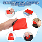 Grneric Drawstring Bags Bulk 14 Pcs Drawstring Backpack Bulk Cinch Bag Sackpack for Men Women Gym (Red)