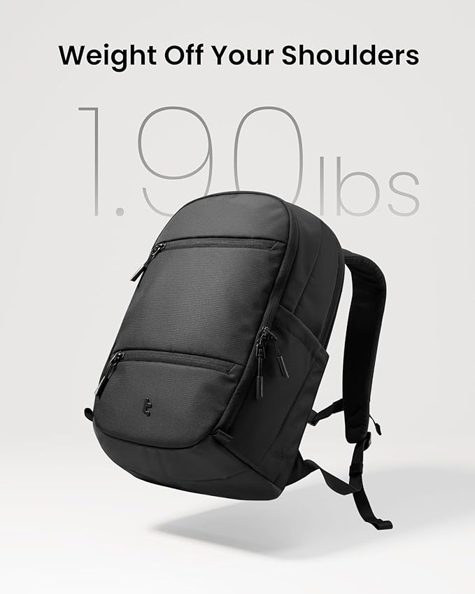 tomtoc 16-Inch Laptop Backpack, 22L Lightweight Daypack, Protective Organized Work Bag for Office, Daily Commute, Weekends & Everyday Carry