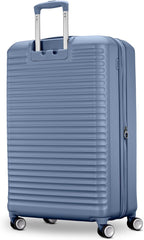 American Tourister Stratum 3.0 Large 28-Inch Spinner, Airline Approved, Durable Hardside Luggage, Expands 1.5", RightHeight™ Adjustable Handle, Elemental Blue