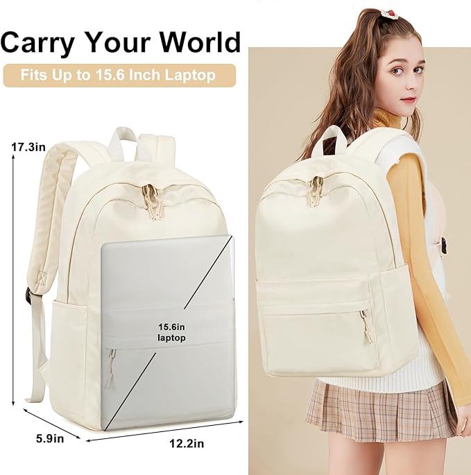 LOIDOU Backpack for Girls School Backpacks Bookbags for Elementary Middle School Women Laptop Backpacks