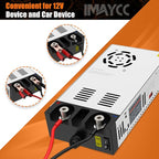 12V Power Supply,110V to 12V DC Converter, IMAYCC AC to DC Converter 600W 50A, Power Supply for Diesel Heater