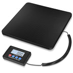 Fuzion Shipping Scale, 440LB x 10g High Accuracy Postal Scale, Hold/Tare Function, Digital Shipping Postal Scale for Packages, Postage, Luggage, Mailing, Battery & AC Adapter Included