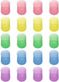 Paper Soap Sheets for Hand Washing, 20 Pack (400 Sheets) Mini Portable Hand Soap Sheets, Scented Disposable Soap Sheet, Colorful Camping Soap Sheets, Travel Soap Sheets for Hand Washing