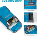 G4Free Lightweight Packable Hiking Backpack for Men Women Small Hiking Daypacks Foldable Shoulder Pack Casual Outdoor Bag 11L