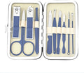 Nail Clippers Set, 10 PCS Professional Manicure Set and Pedicure Kit with Travel Case,Stocking Stuffers, Christmas Gift for Men and Women