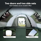 Instant Pop Up Tents for Camping, 4/6 Person Easy Pop Up Camping Tents,Automatic Set Up Tent in 3 Seconds,Waterproof Sunshade Family Tent,Lightweight Dome Tent for Outdoor Camping,Hiking & Beach