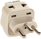 OREI Type J Adapter – Switzerland Travel Plug Adapter – US to Switzerland Plug Adapter – CE Certified & RoHS Compliant Type J Converter