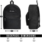 Everest 1045K Basic Backpack, 15", Teal Blue