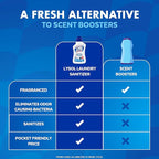 Lysol Disinfectant Laundry Sanitizer & Scent Booster, Laundry Detergent Additive, Color Safe Bleach Alternative, Laundry Odor Eliminator, Kills Bacteria & Viruses, Crisp Linen Scent, 41 Fl Oz Liquid