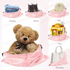 P Pothuiny 2 Pcs Satin Dust Bags for Handbags