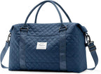 HYC00 Travel Duffel Bag,Carry-on Overnight Weekender Bags for Women,Sports Tote Gym Bag with Wet Pocket