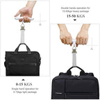 QUMOX 2X High Precision Digital Travel Scale for Suitcase Luggage Weight 110lb 50KG Capacity, Heavy Duty Hanging, Silver